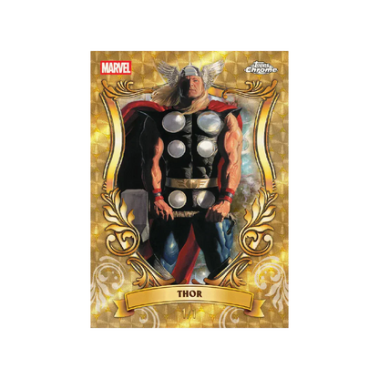 2026 Topps Chrome Marvel Comics Hobby Box Factory Sealed